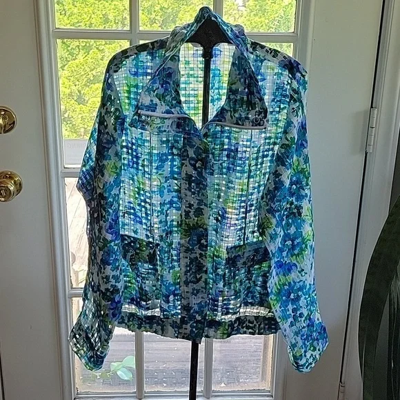 Erin London Lightweight Jacket Size Small - Picture 8 of 10